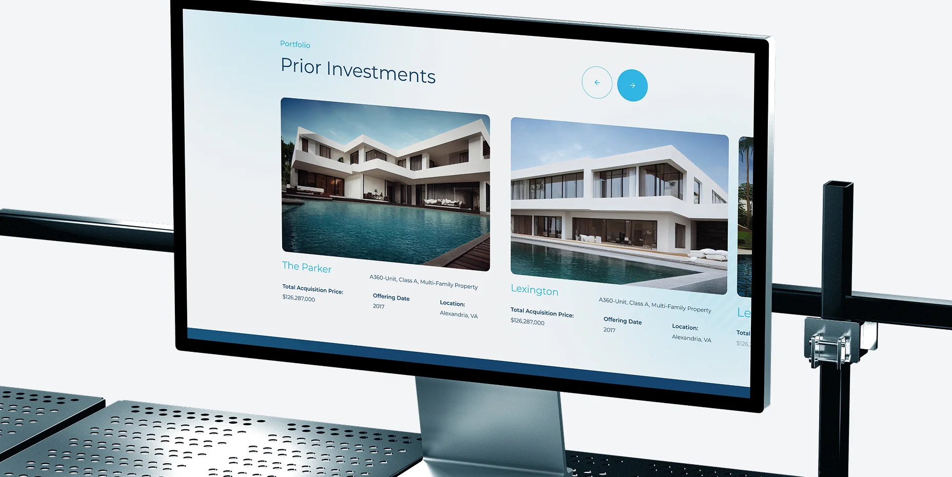 Візуалізація кейсу 1031 Investment Services