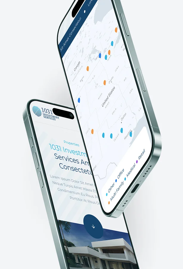 Візуалізація кейсу 1031 Investment Services