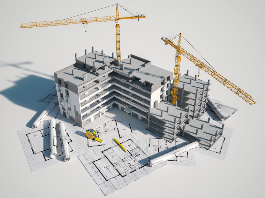 3d-rendering-building-construction-blue-prints