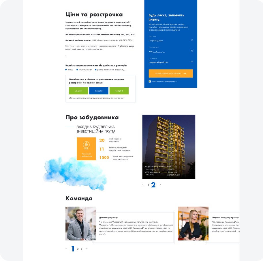 Візуалізація кейсу Akvarel
