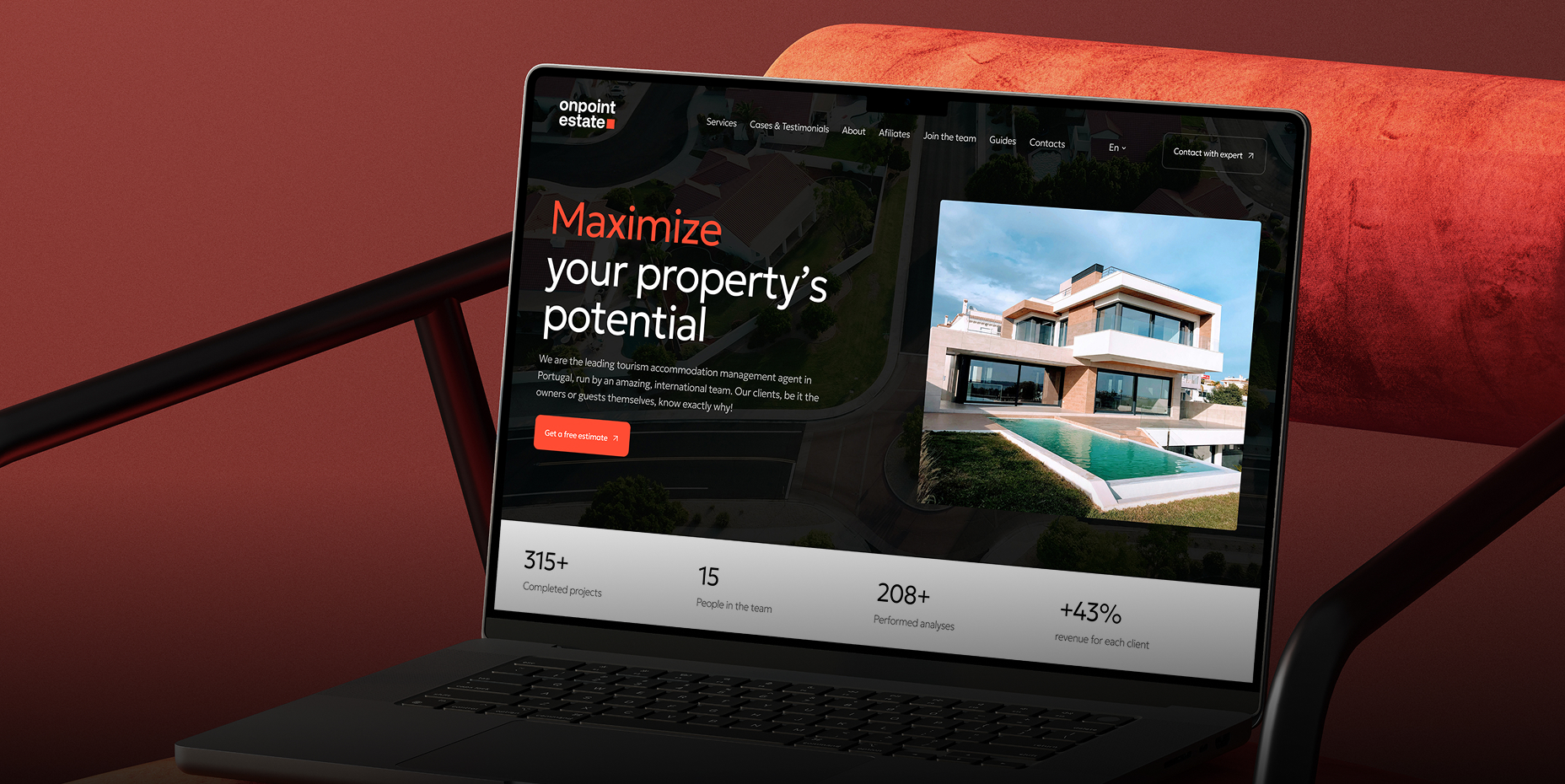 Onpoint Estate — кейс Landing.ua