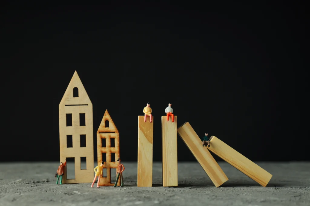 Risk protection and eliminating the risk, business and life concept