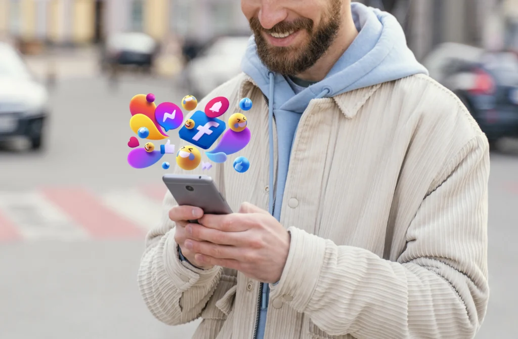 vid-sboku-muzcina-derzit-smartfon