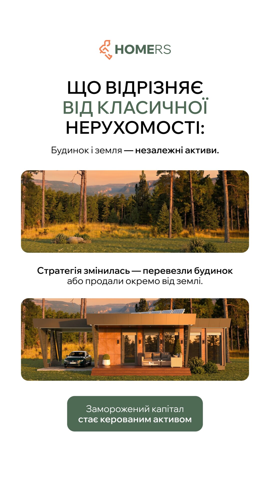 Візуальне рішення реклами для системного продажу житлового комплексу