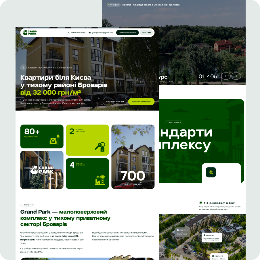 Візуалізація кейсу Grand Park