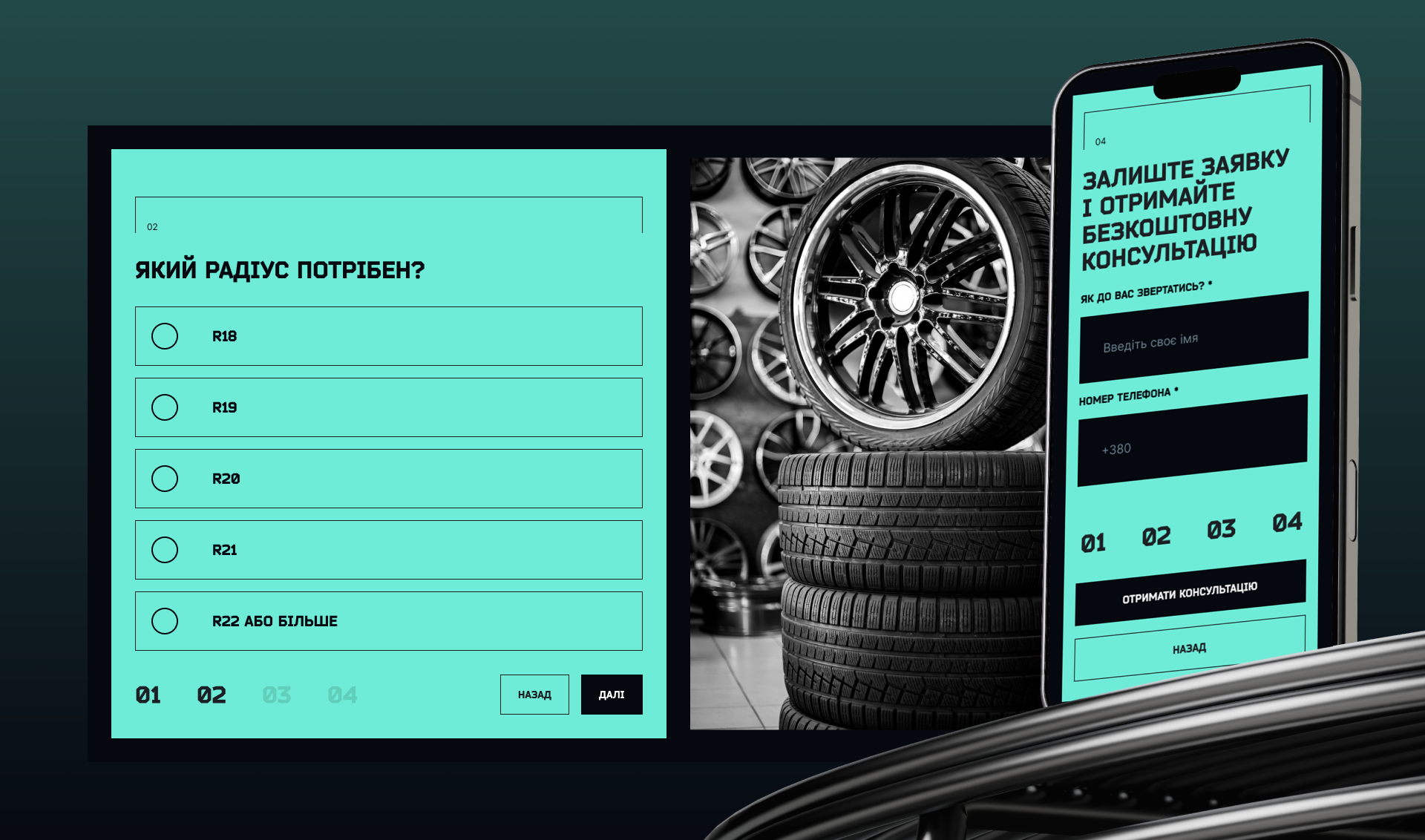 Візуалізація кейсу German Wheels